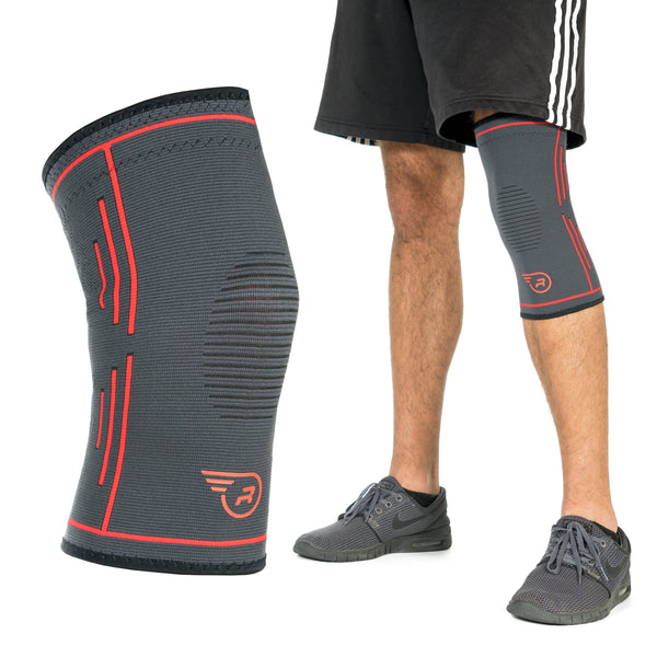  Crucial Compression Knee Sleeve (1 Pair) - Best Knee