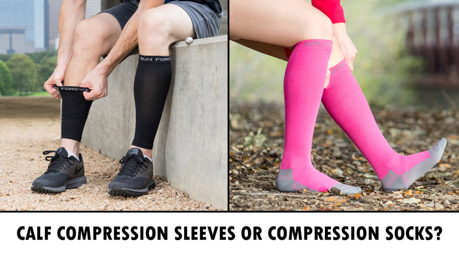 UPSURGE Sports Compression Calf Sleeves - 20-30 mmHg