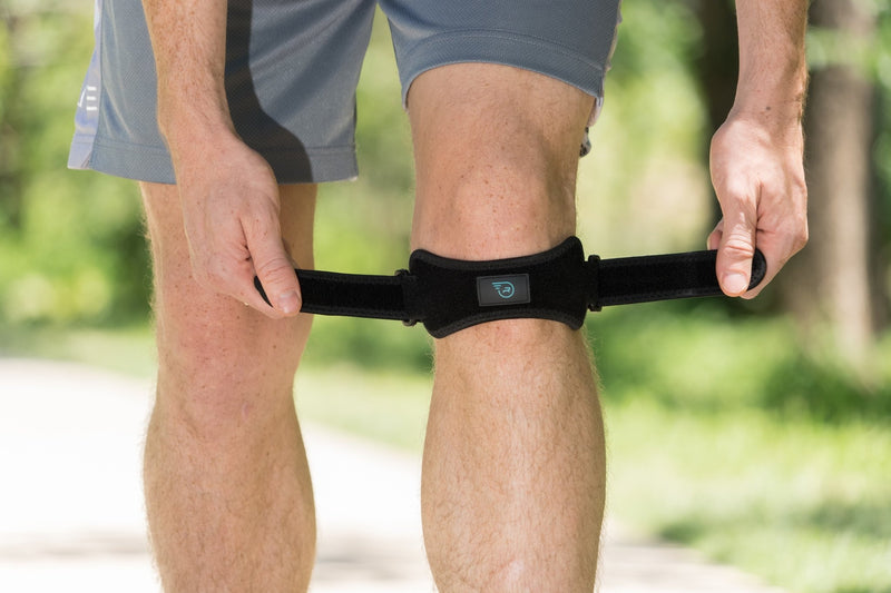 Knee Brace Support Patella Stabilizer Strap Arthritis Tendon Running Pain  Relief - Helia Beer Co